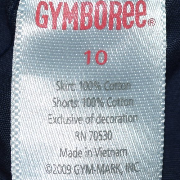 NEW Gymboree Frayed Denim Jean Skirt/Skort w/Adj. Waist & Built-In Short… - Picture 11 of 12